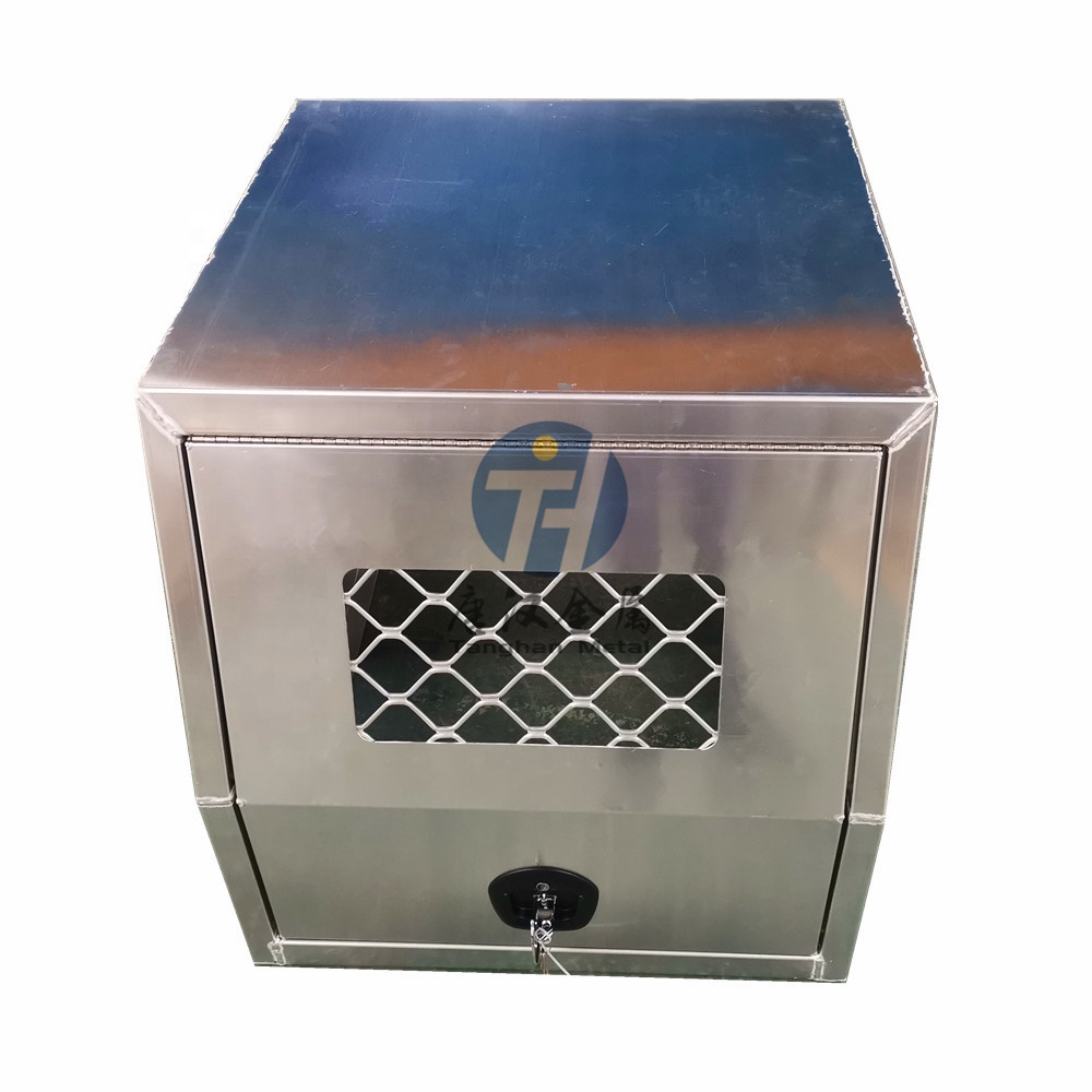 factory sales truck pickup car vent windows t-lock single door aluminum dog boxes
