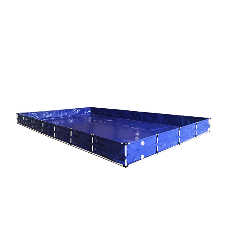Custom outdoor aquaculture marine large commercial pvc tarpaulin fish farming tank for sale