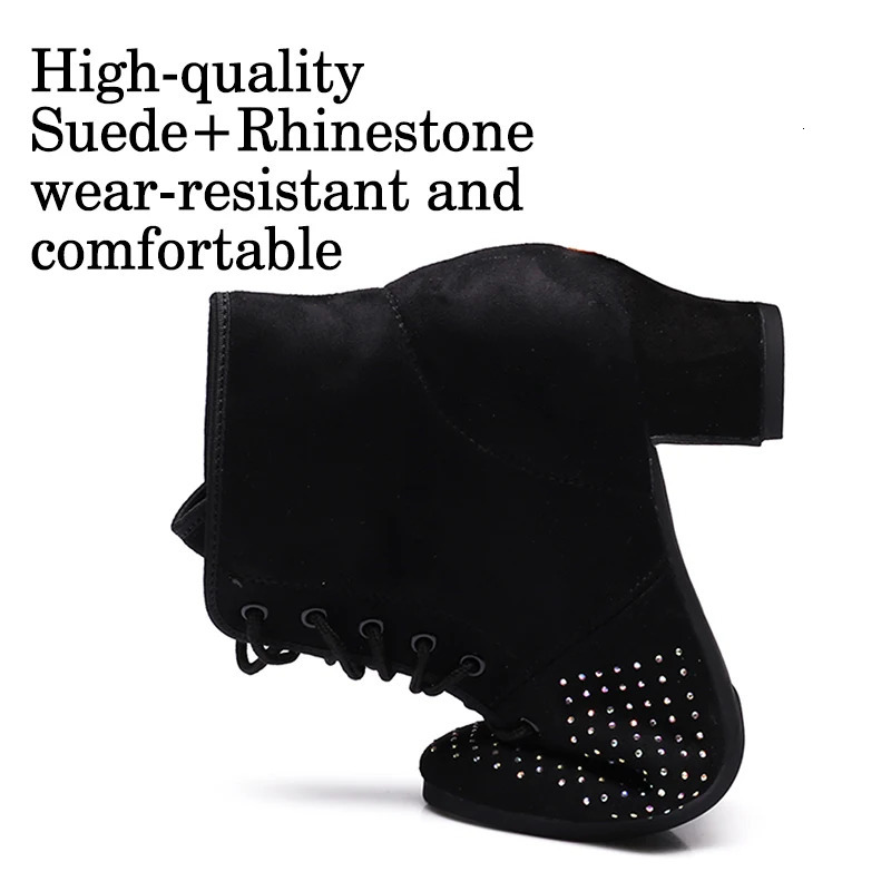 DKZSYIM Womens Dance Shoes Latin Dance Hall Dance Shoes Modern Shoes Womens Tango Shoes Womens High Heels Dance Shoes 3cm-5cm 241126