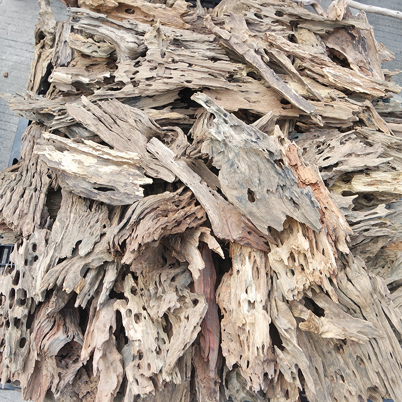 SHANDA Natural Sunken Wood Shrimp Wood Hollow Shrimp Nest Shelter Fish Tank Landscaping