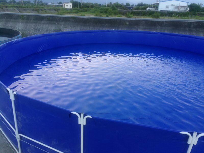 FC10015SH 10m Diameter 1.5m Height Steel Pipe Holder Durable Portable Tank for Aauaculture Fish Farming