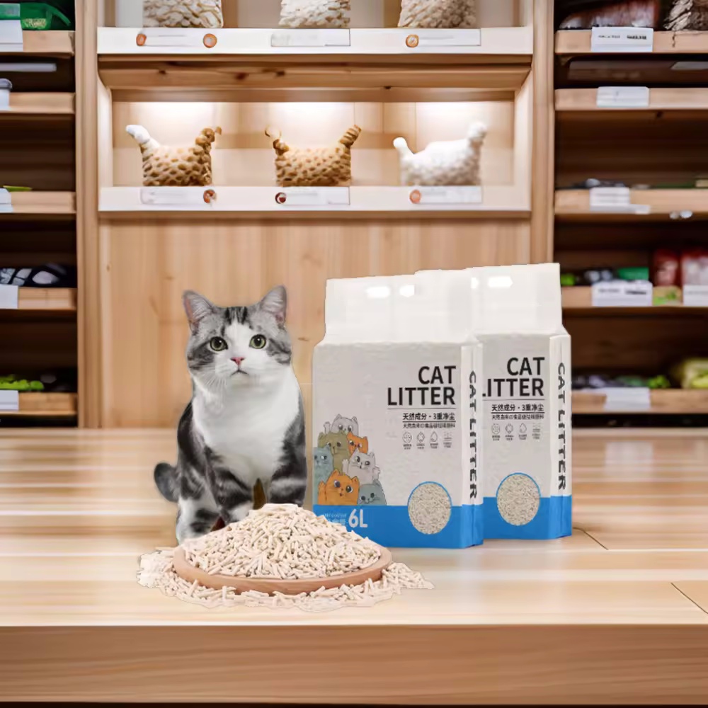 Free Samples Arena Para Gatos Odor Control Coffee Lemon Lavender Clumping Tofu Cat Litter