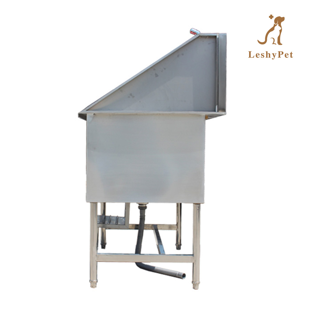 Leshype Dog Grooming Bathtub stainless Steel Dog Bathtub dog Bath Tub pet Bath