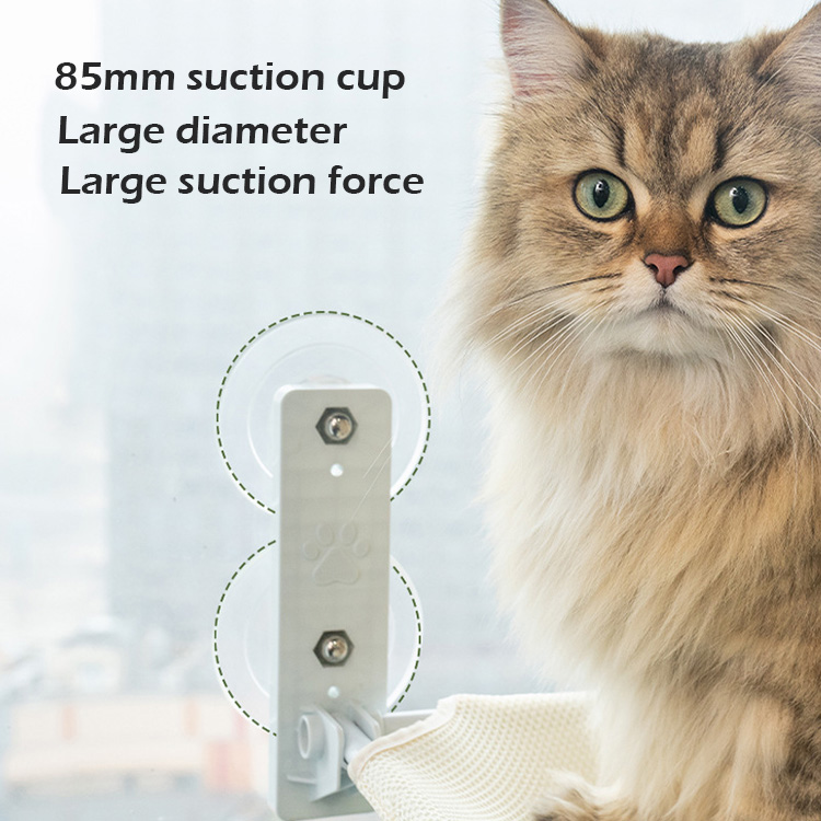 Space Saving Cat Window Perch Hammock Bed Seat Window Pet Cat Hammock