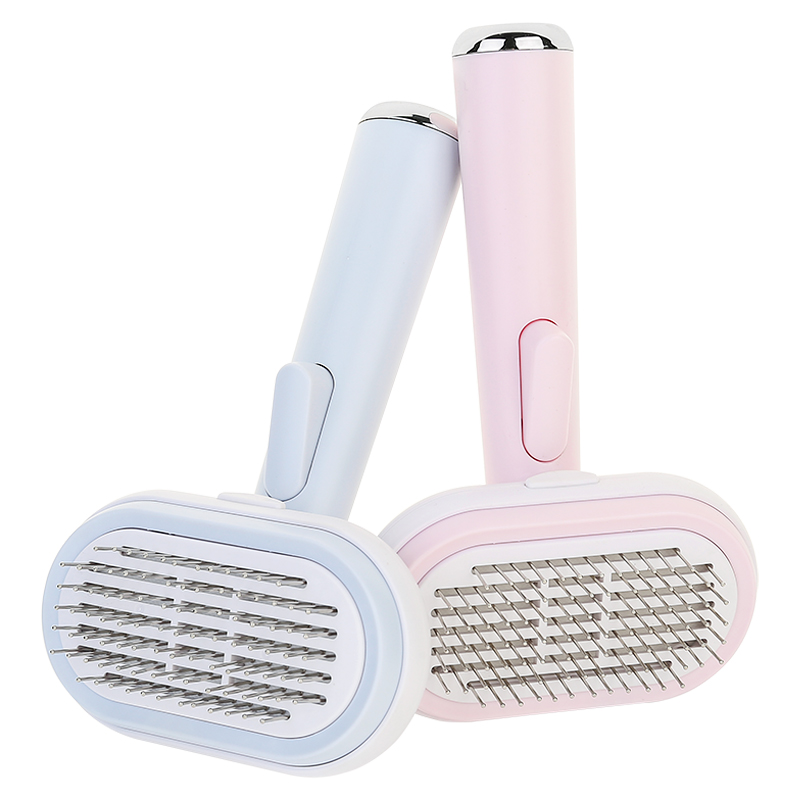Dropshipping Multi-function Pet Hair Grooming Tool Massage Hair Removal Comb And Bristle Brush Comb Set For All Breeds Dogs Cats