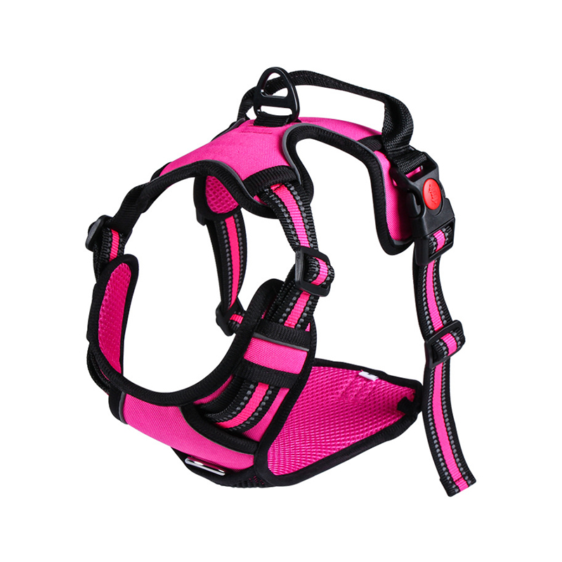 New Design Service Dog Harness Set Hands Luxury Free Waterproof Pet Harness Custom Logo arnes para perros