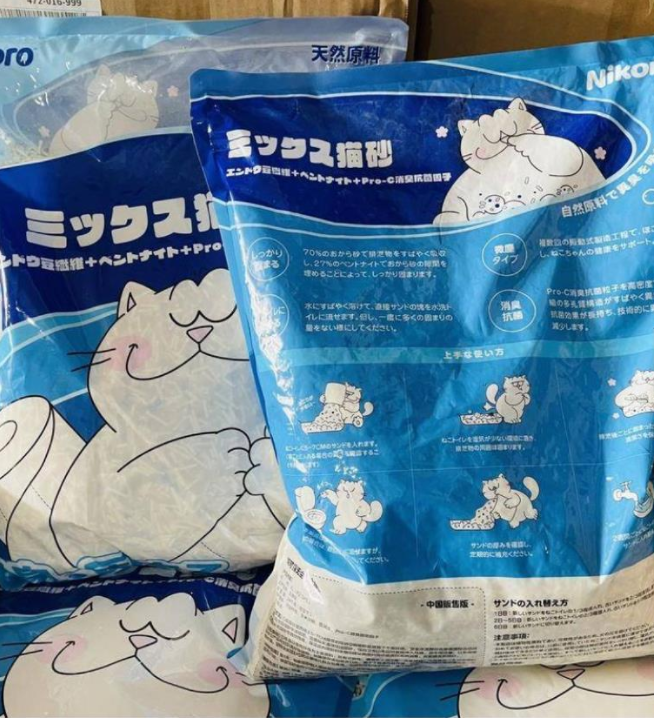 cat litter independent whole box wholesale tofu bentonite deodorizing Original cherry blossom jasmine deod