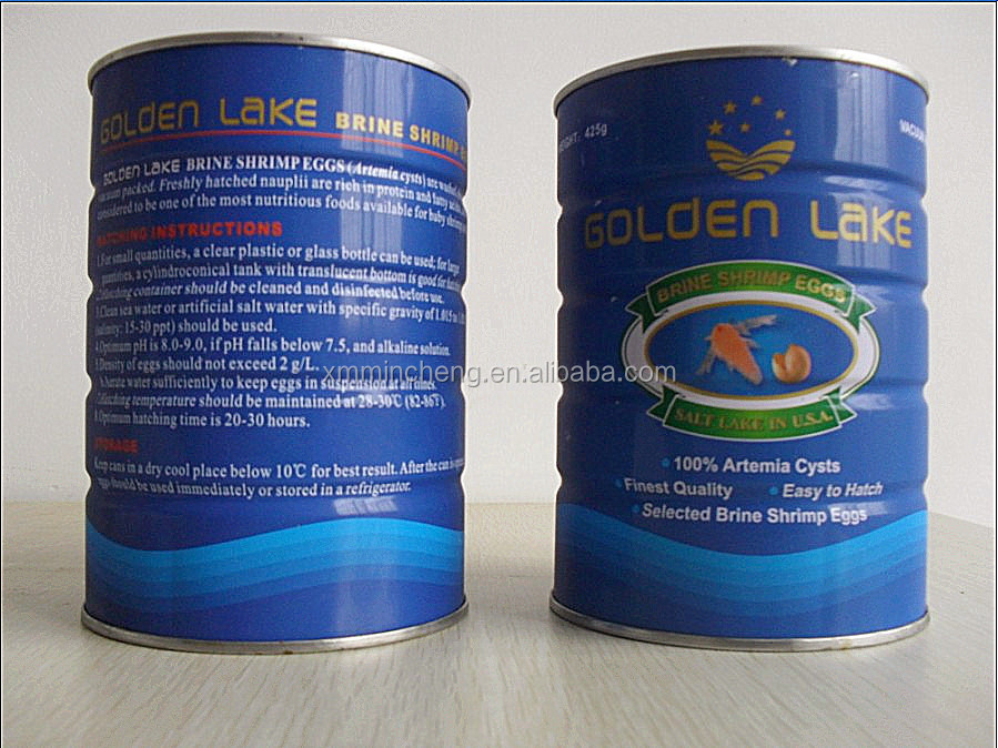 Support customized high hatchability and high nutrition Artemia eggs to promote rapid growth of fish