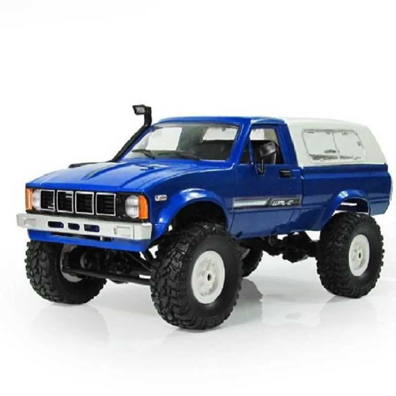 WPL C24-1 4WD 1/16 Kit 2.4G Crawler Off Road RC Car 2CH Vehicle Models With Motor Servo and Head Light WPL C24 CAR kit