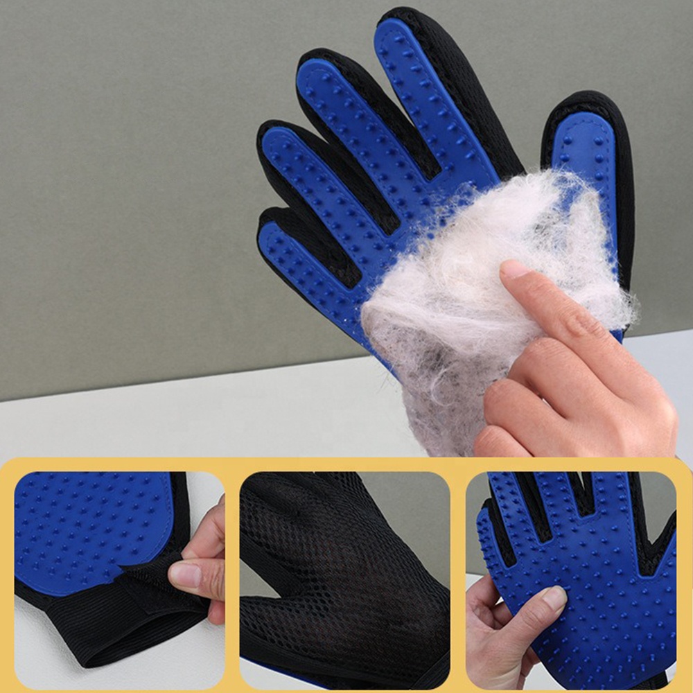 8 In 1 Pet Grooming Kit Tools Pet Grooming Hair Removal Bathing Tool Set For Dogs And Cats