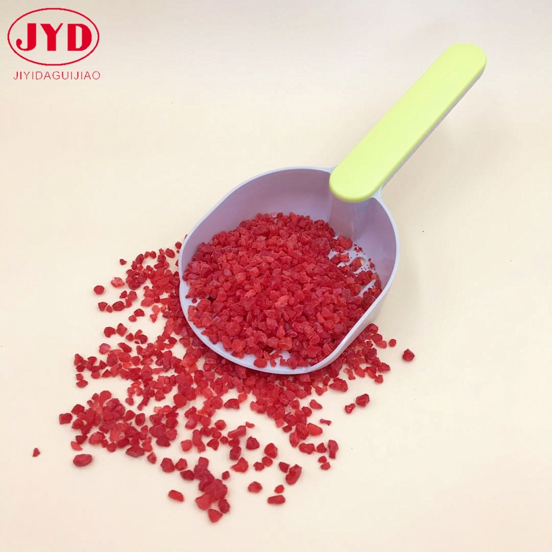 whole sale crystal colored cat litter silica gel kitty litter colorful cat litter