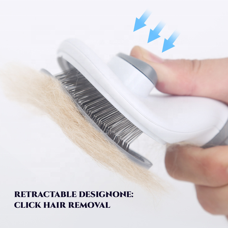 OF 2023 New Design Pet Hair Remover Tool Comb Dog Cat Hair Removal Grooming Cleaner