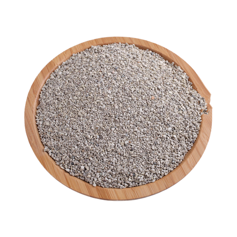 100% Raw Ore Bentonite Cat Litter OEM Customizable Irregular Shape Premium Cat Waste Management Product