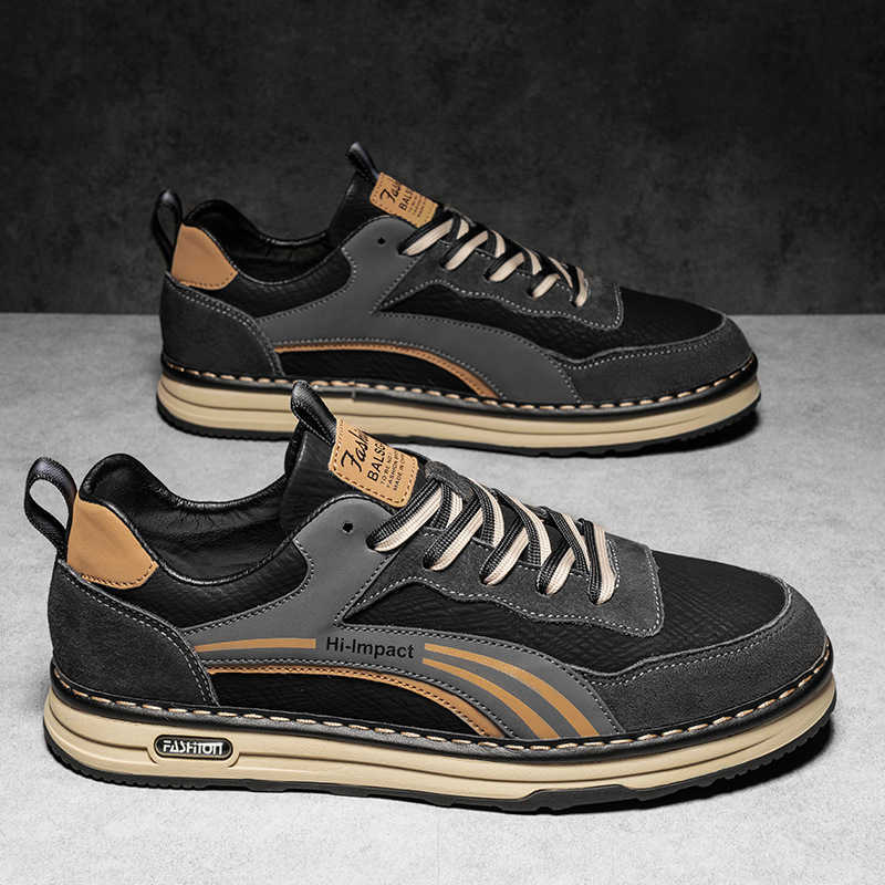 High Quality Mens shoes summer versatile casual flat shoes mens high-end sense mesh soft sole sports running Forrest Gump shoes T241126