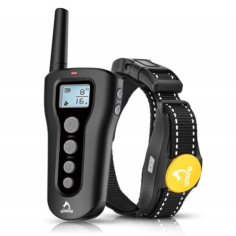 A mazon Hot Sell Wholesale Rechargeable Dog Training Collar Beep Vibration Static Dog Shock Collar Popular Pet Training Products