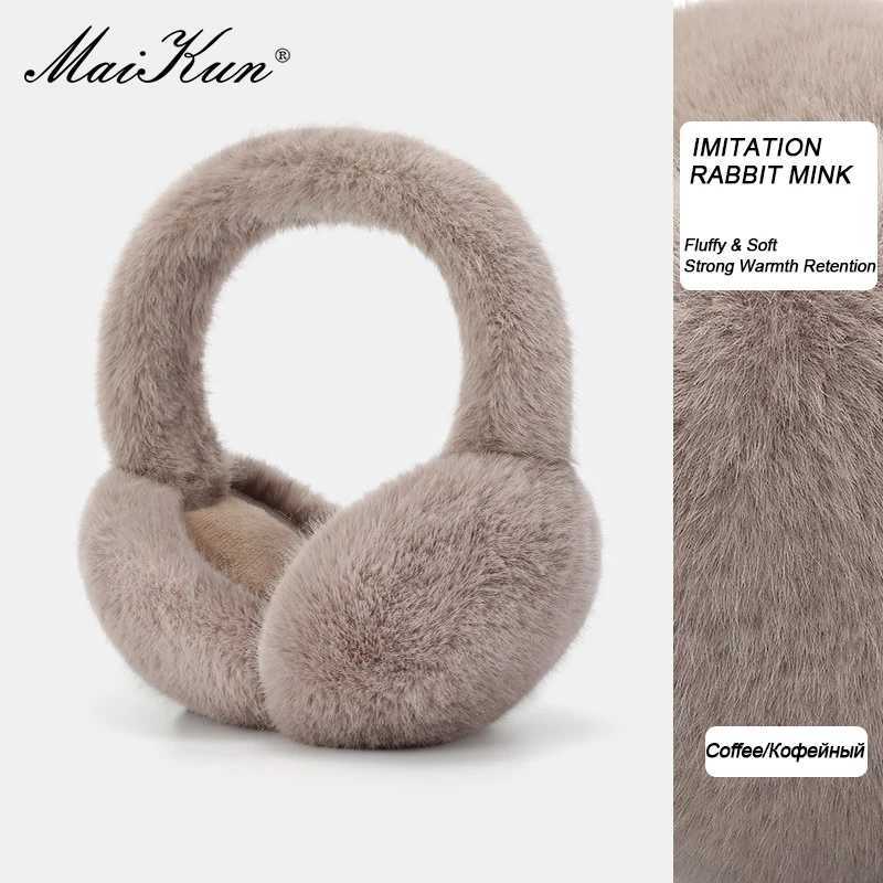 Maikuns new hot earmuffs are fully matched with autumn and winter cycling thick ear bags imitating Marten rabbit earmuffs W241126