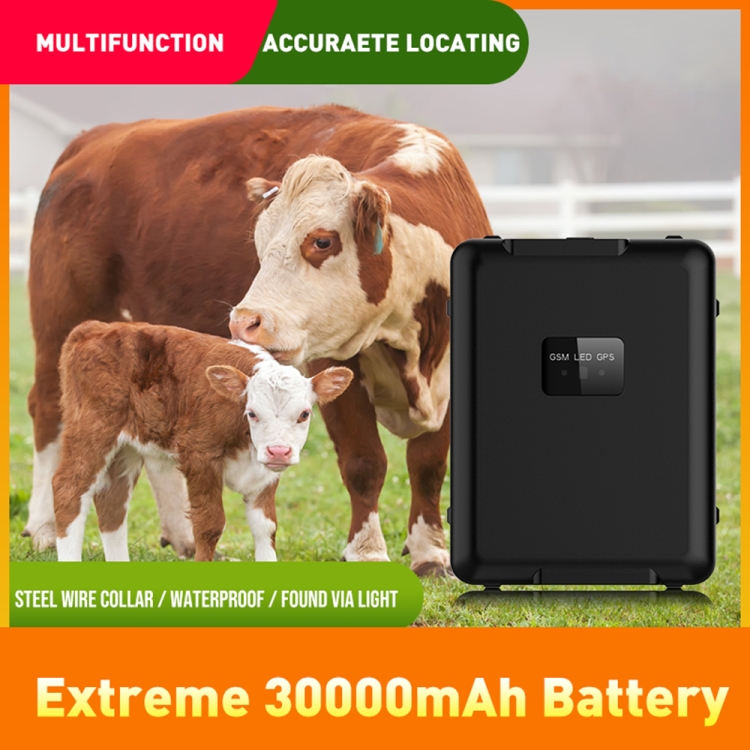 Multifunctional Waterproof V55 20000mAh animal pet dog cow Livestock Locator 4g long standby smart gps tracker locator
