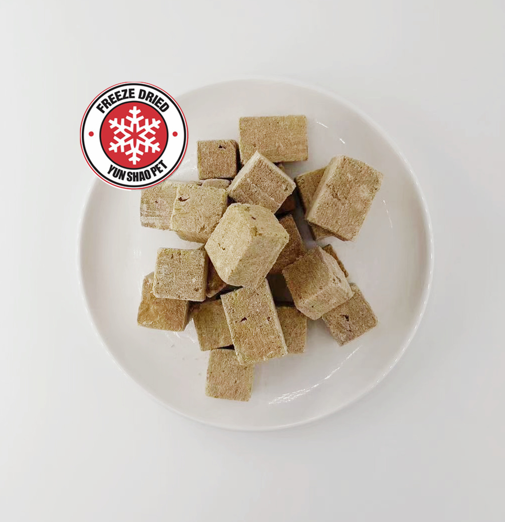 Top selling freeze drying lamb pet treats freeze dried lamb meat with low moq pet treat