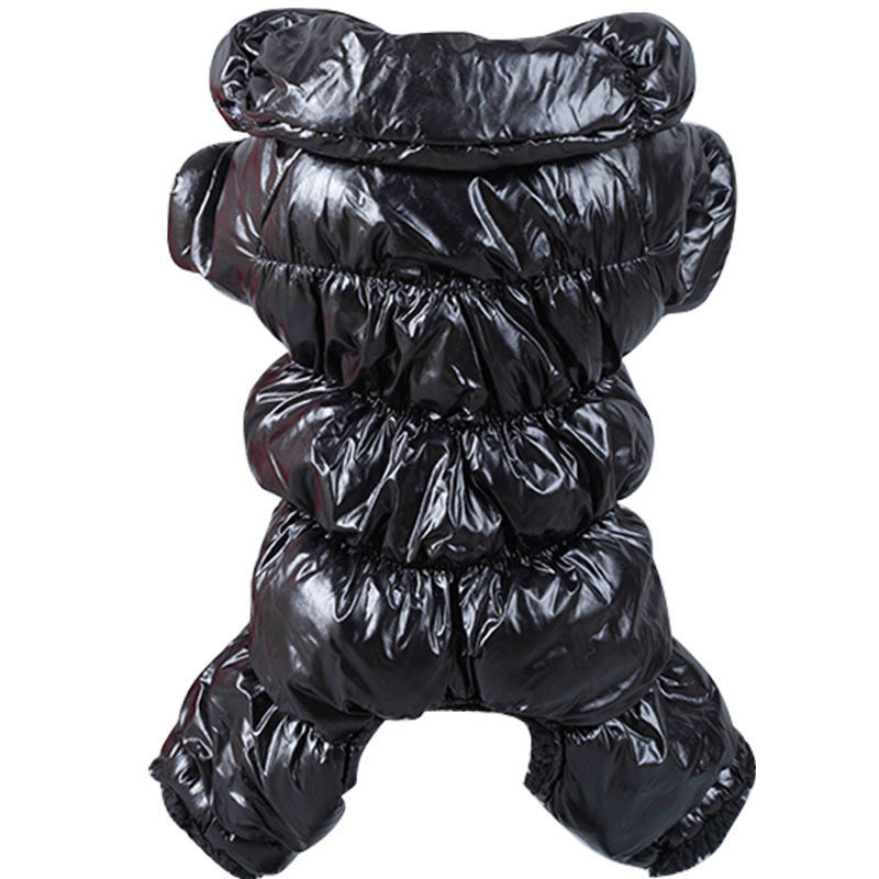 Autumn Winter Thickening Down cotton Vest for Small Dogs Puppy T-Shirt Fleece Pullover Pet Clothing