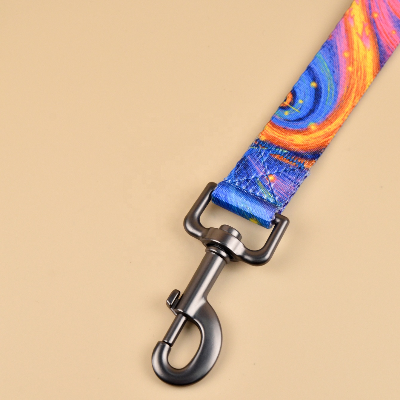 MIDEPET Custom Pattern LOGO Accept Low MOQ Accept Beautiful Print Adjustable Pet Leashes Leads For Big Medium Small Dogs