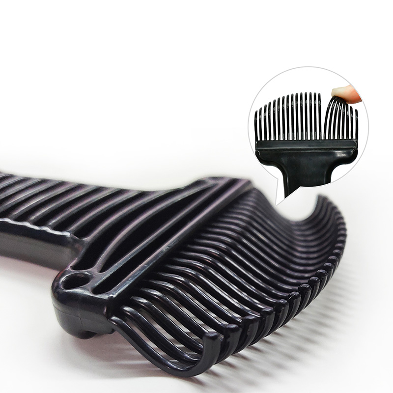 DEKU Hot Sale Cat Dog Massage Combs Plastic Fur Cleaning Brush Pet Grooming Hair Comb