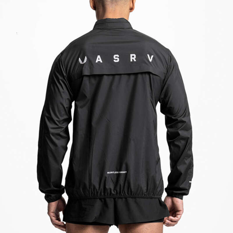 Spring And Autumn Men's Hooded Hoodie Korean Edition Youth Cardigan Trendy Brand Shoulder Insert Quick Drying Versatile Zipper Coat B4 - view 5