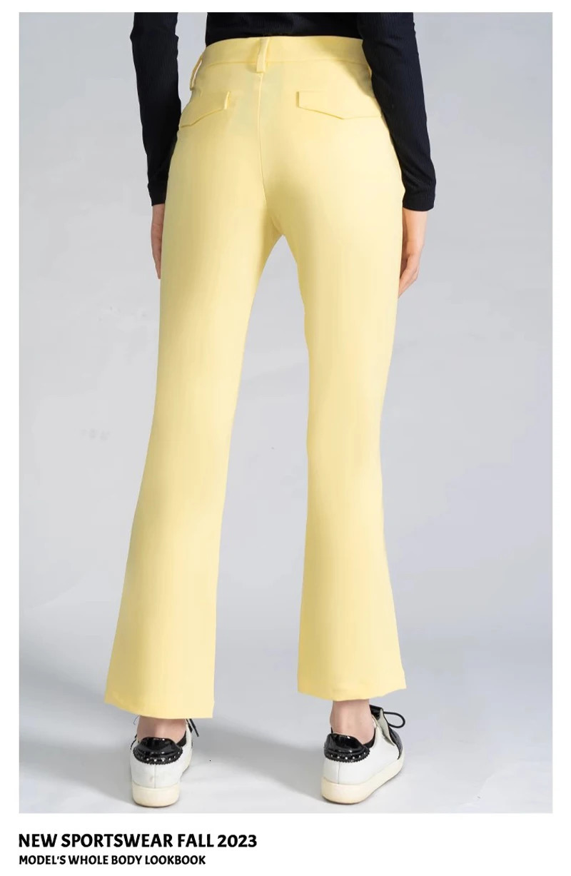 golf wear Golf Pants Woman High Elastic Soft Trousers For Golfer Play Golf Ball Ladies Clothing Autumn Sports Pants 240419