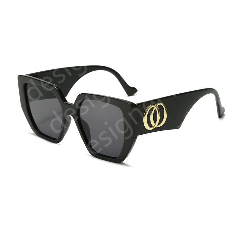 Lunettes de soleil designer pour femmes hommes luxe polarisé UV400 Sonnenbrille Sungass Sports Sports Square Sunglasses Mutile Couleurs pour Choo