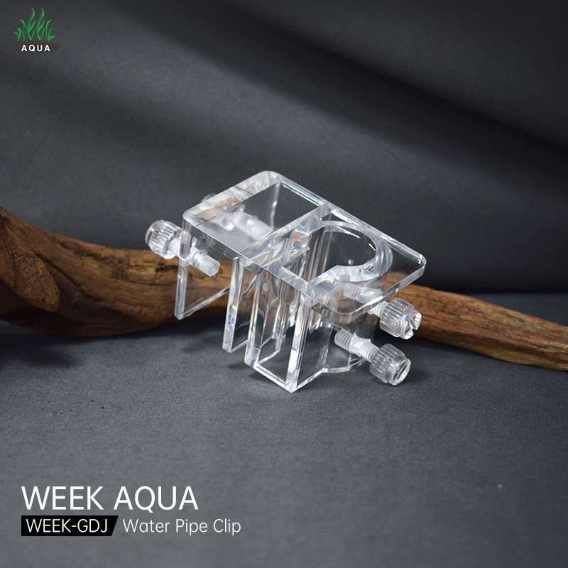 Wholesale aquarium accessories fish tank water pipe fixing clip for inlet and outlet pipes glass lily pipe clips
