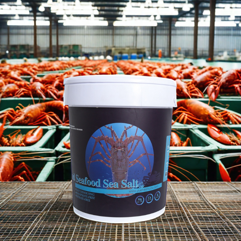For Live Grab Export Company Factory Directly Supply 20kg 25kg barrel bag Best aquaculture sea salt for shrimp farming