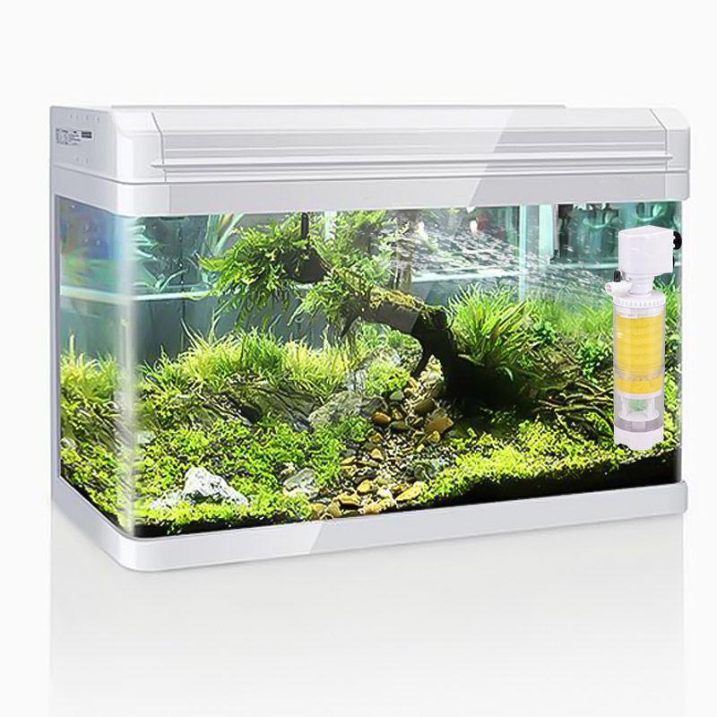 Fish poop separator filter fish tank aquarium internal sponge filter