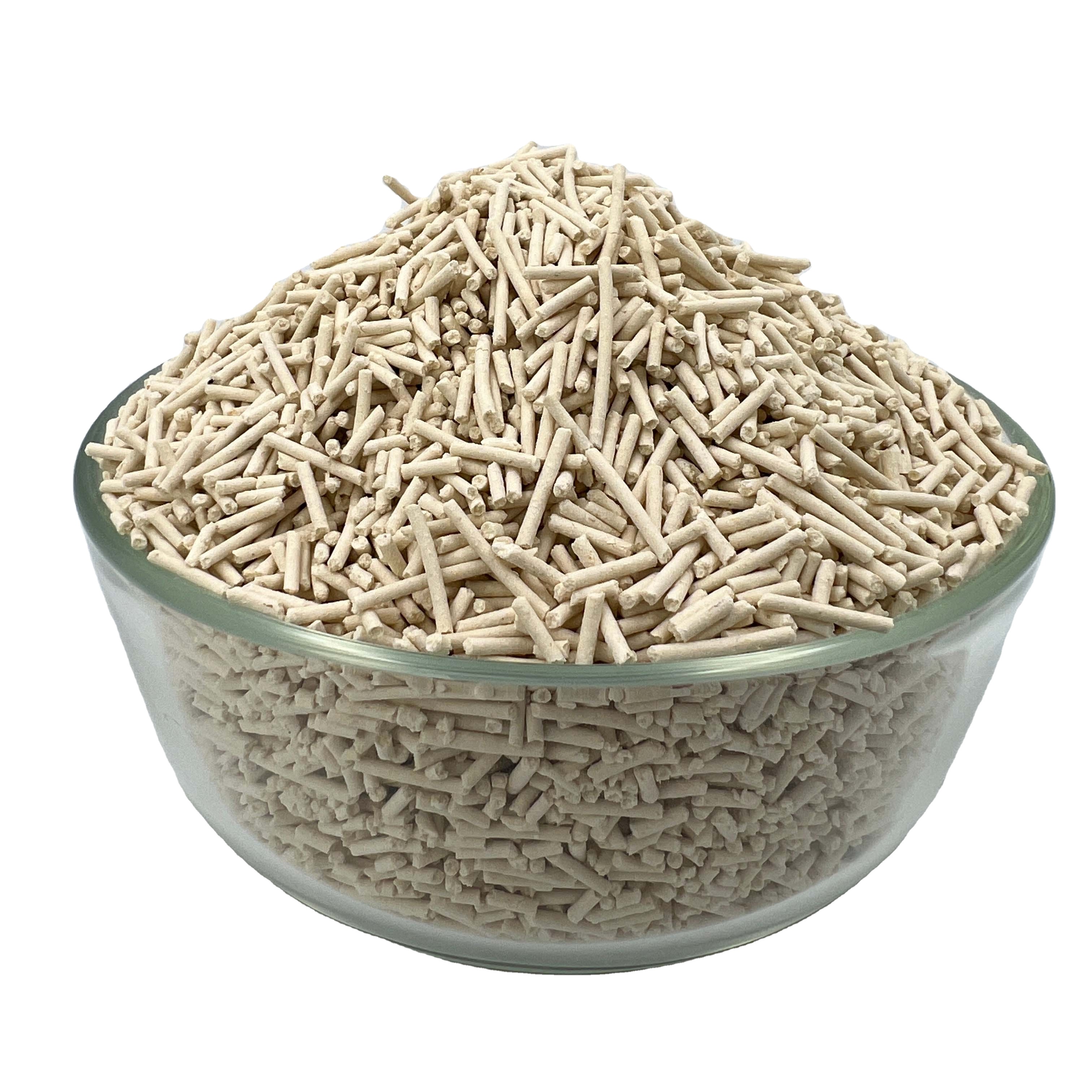 Factory Eco-friendly Natural Dust Free Organic cat Sand Premium Quick Clumping tofu cat litter
