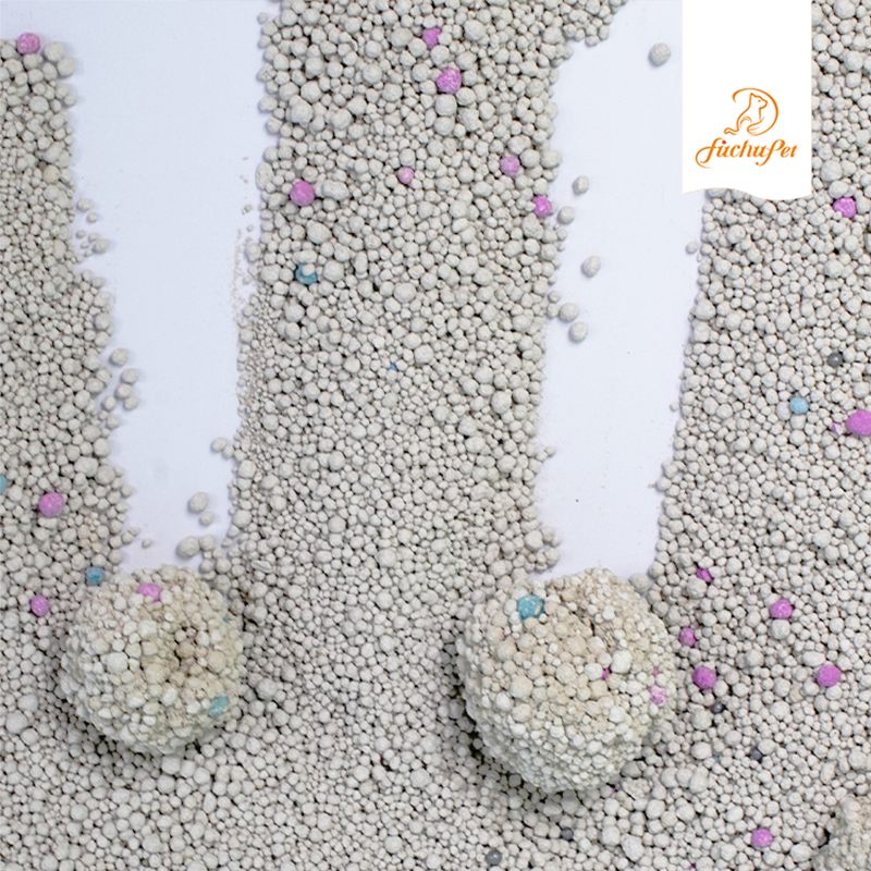 Hot Pet Products Spherical Activated Carbon Bentonite Cat Litter With Natural Bentonite Clay Cat Litter
