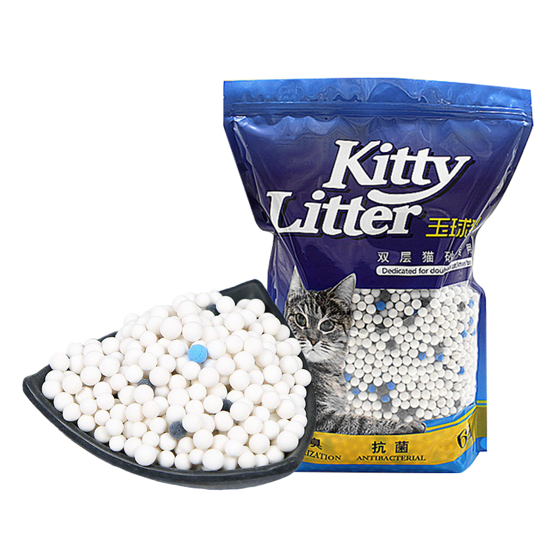 Ultra-Absorbent Silicone Balls Dust-Free Cat Litter Formula for Pets