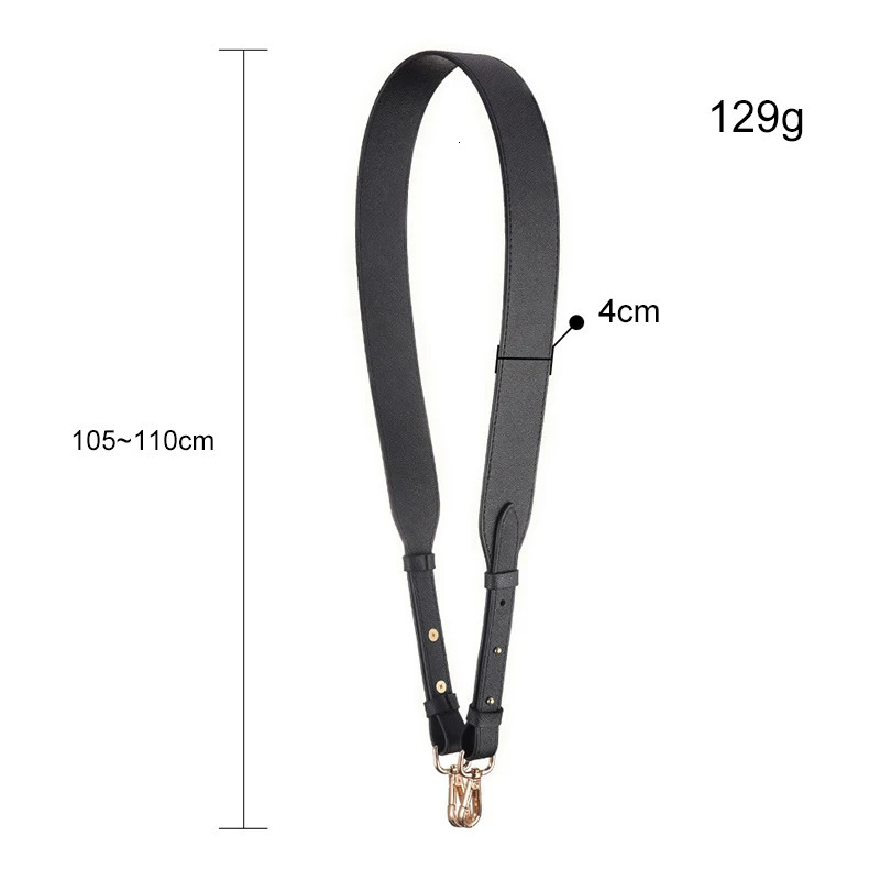 125pcs Bag Strap Gold Buckle Handbag Straps Replacement Parts Belts Leather Handles for Women Shoulder Bags Accessories 241125