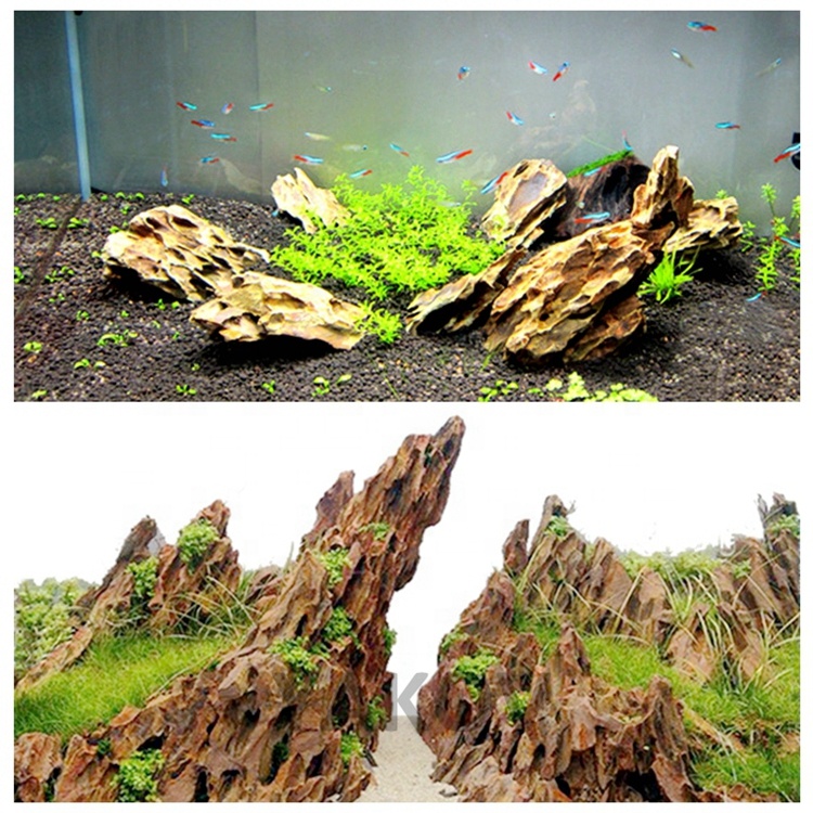 factory supply aquarium decoration dragon stone rocks