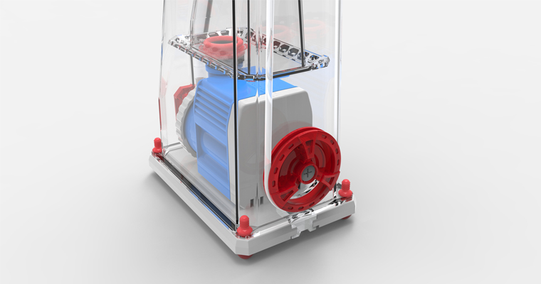 Internal Protein Skimmer with AC/DC Pump for fish aquarium Z6