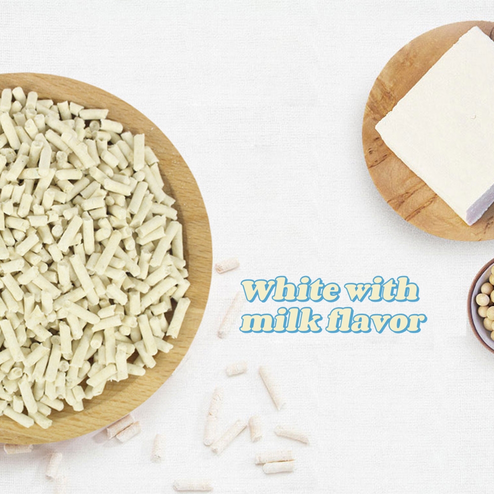 Eco Friendly Factory Wholesale Natural Soybean Organic Tofu Cat Litter Sand For Ecological Cats
