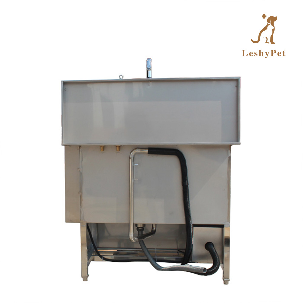 Leshypet Dog portable Dog Washing Station Bath Machine stainless steel dog tub