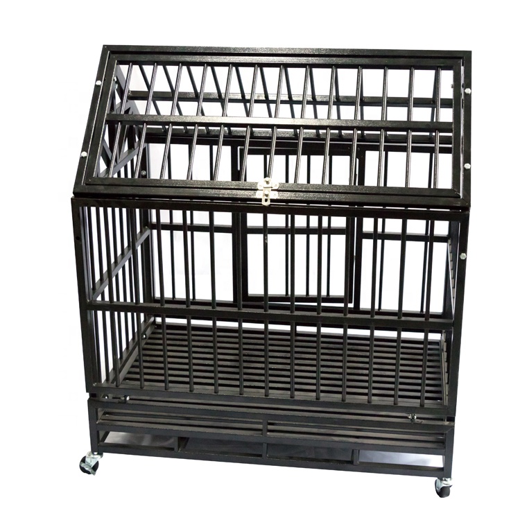2019 New Style Mobile xxxl Heavy Duty Metal Square Tube Crate For Dog
