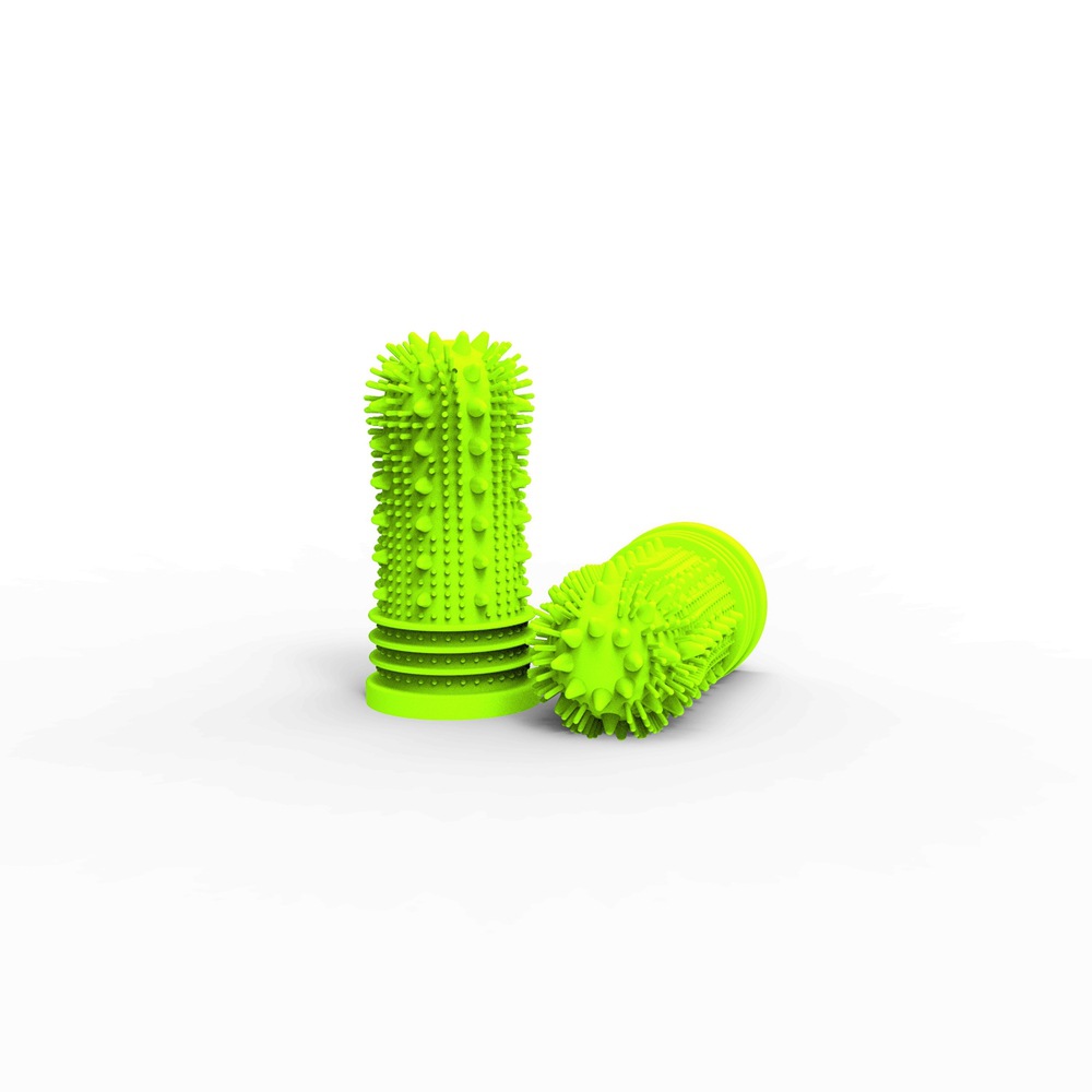New Pet Finger Brush Silicone Dog Toothbrush Teeth Cleaning Tool Bad Breath Care Non-toxic Puppy Dog Brush Pet Supplies