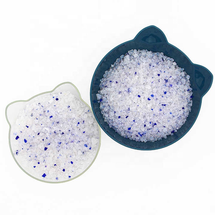 Dust-free large particle cat litter crystal cat litter silicone cat litter OEM