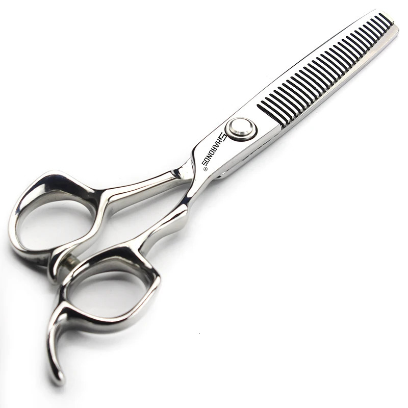 SHAROND 5.567 inch Professional Scissors barbershops hairdressing scissors set barber scissors cutting tool thinning shears 241125