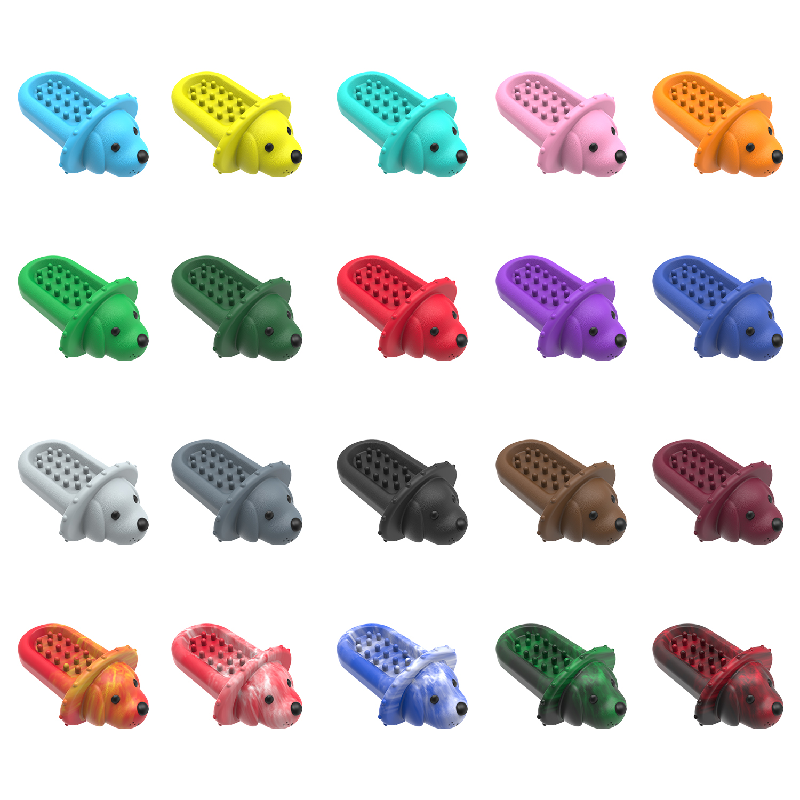 Kinyu Patent Product 2023 Pet Supplie Dog Lick Pad Natural Rubber Dog Training Aid Toy Crate Training Tool Dog Lick Mat