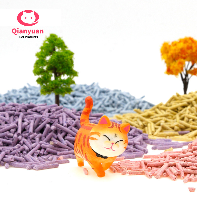 vacuum packing bag bulk corn cat litter factory tofu cat litter flushable pet premium supplies natural flavor