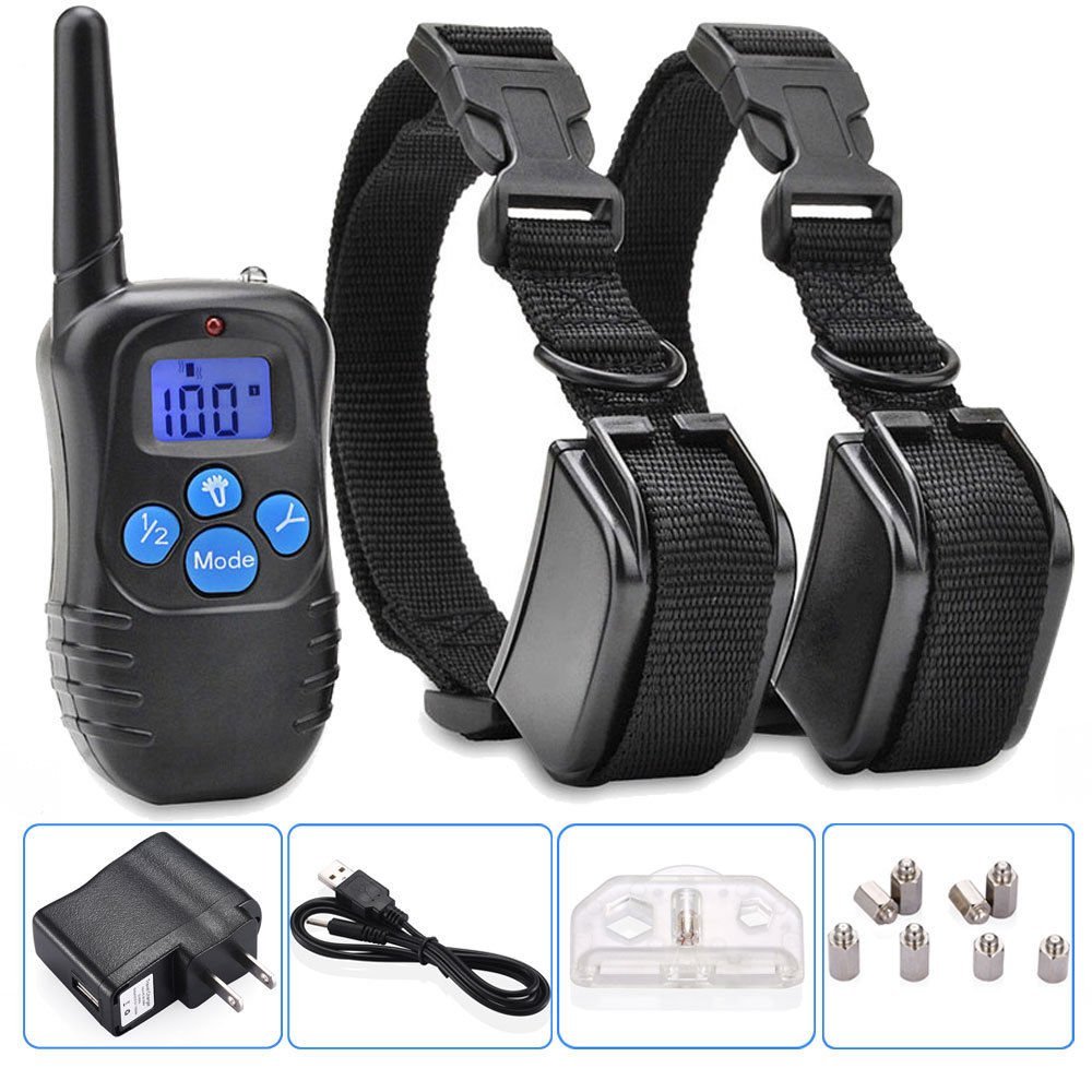 Pet Training Products Remote Vibrating Dog Training Collar bark collar 998DRB