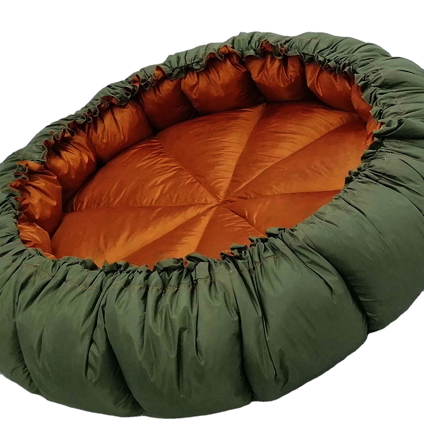 Down feather filled luxury pet nest