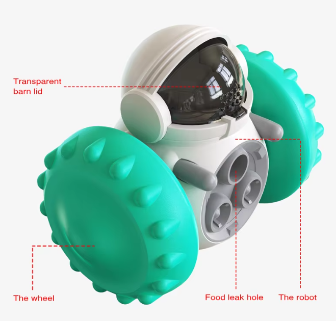 Hot Sales Fun IQ Treat Interactive Pet Toy Playing Food Dispensing Ball Indoor Outdoor For Dogs and Cats Wholesale