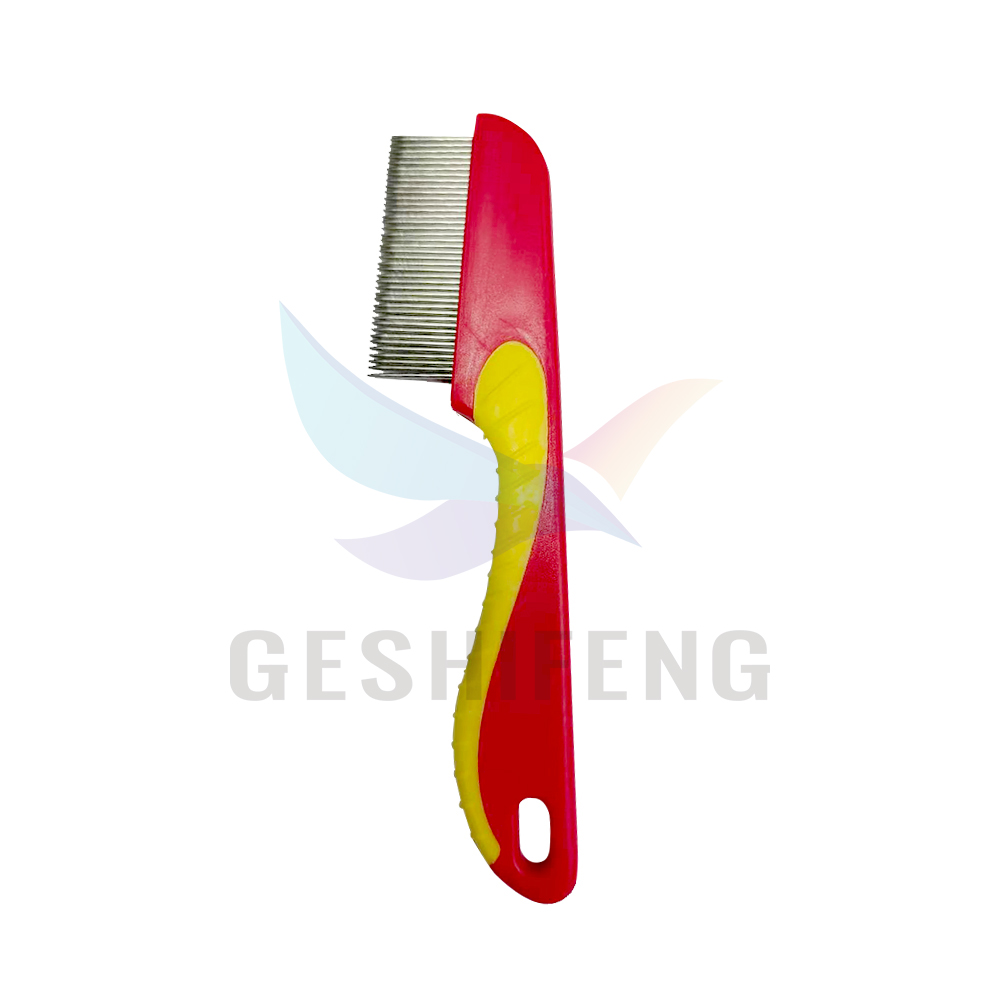 Stainless Steel Flea Lice Comb Remover Colorful Pet Grooming Comb