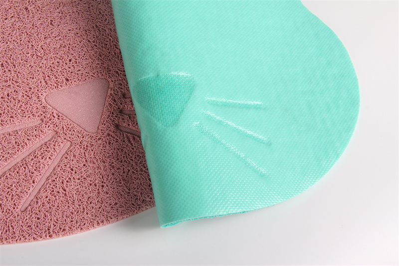 pet cat litter mat with foam backing litter trapping mat cat toilet mat pet placemat